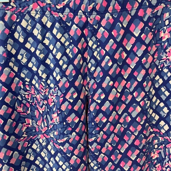 Lilly Pulitzer Girls Leggings Size XL (12-14) Colorful Beachcore Tie Hem Pants - Picture 8 of 9